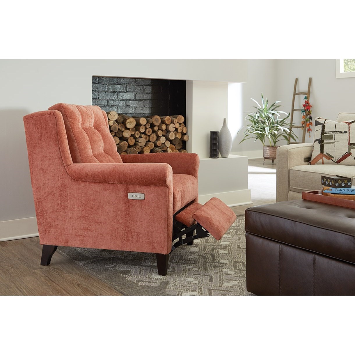 England Finley 23021100153800 Transitional Chair with Power